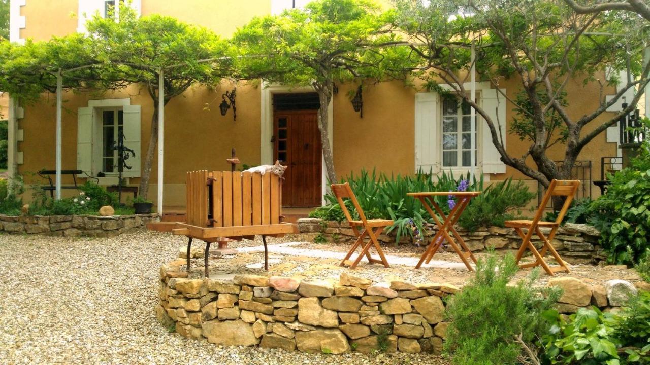 Le Fer En Ceze Bed & Breakfast Sabran Exterior foto