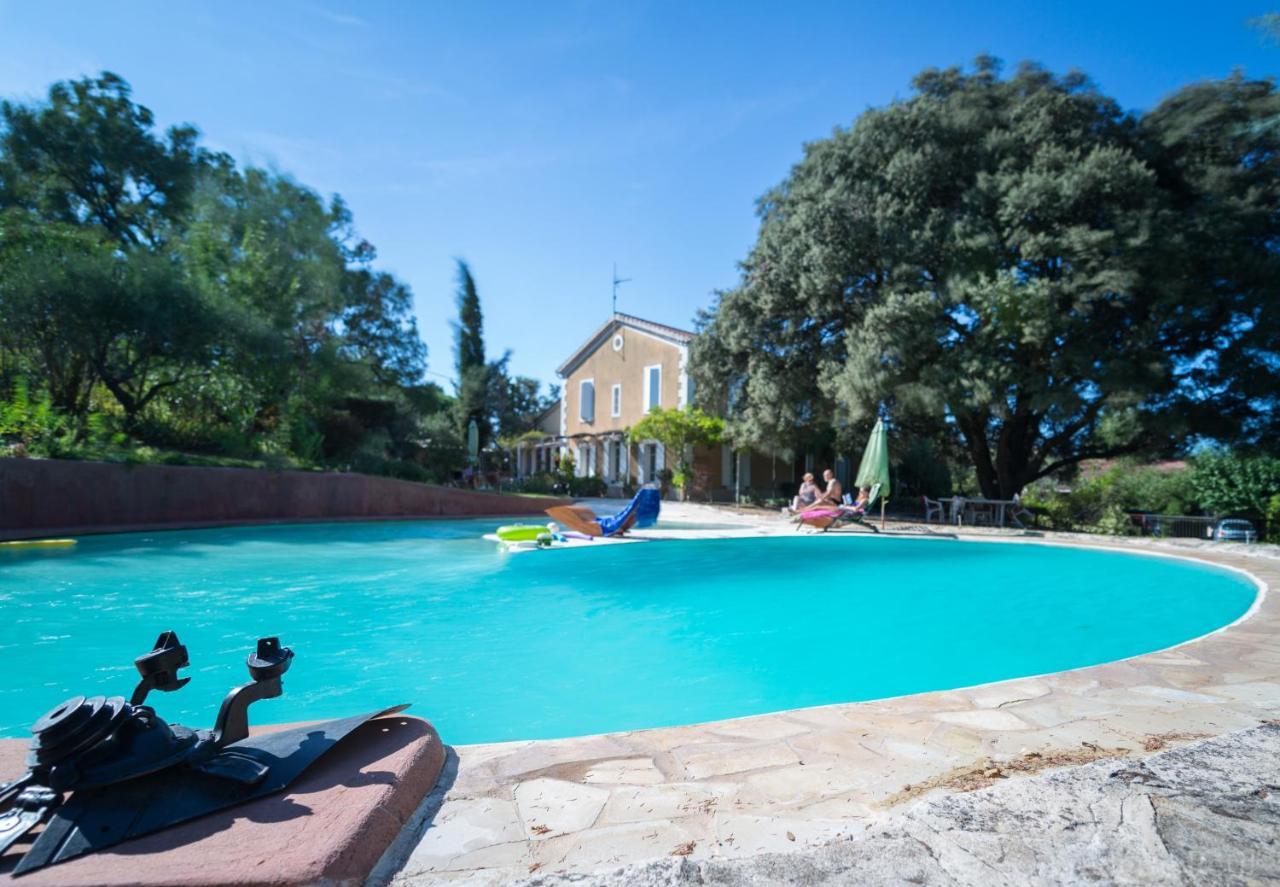 Le Fer En Ceze Bed & Breakfast Sabran Exterior foto