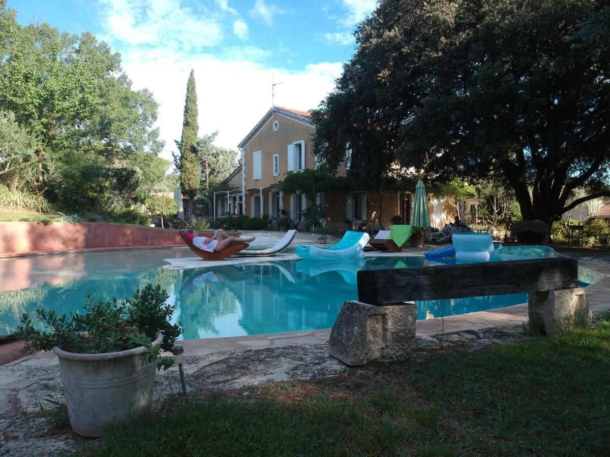 Le Fer En Ceze Bed & Breakfast Sabran Exterior foto
