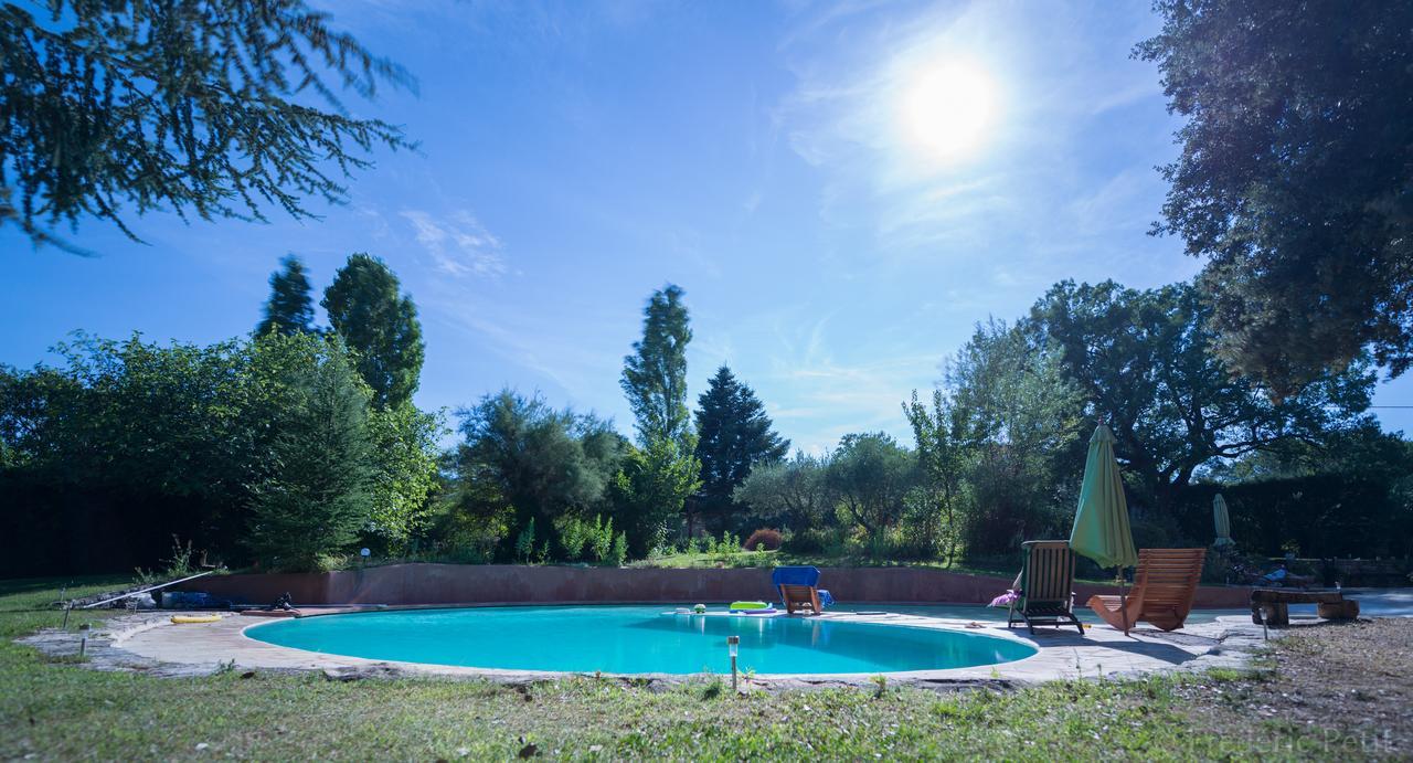Le Fer En Ceze Bed & Breakfast Sabran Exterior foto