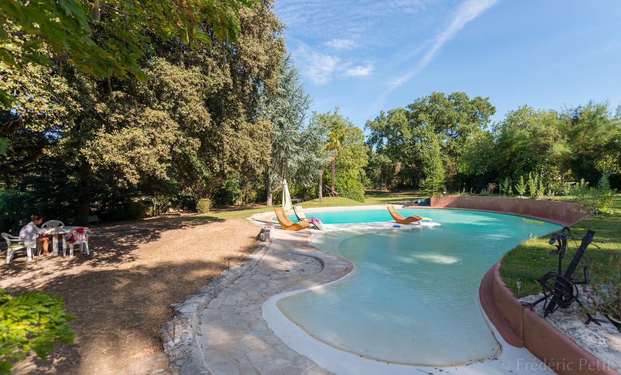 Le Fer En Ceze Bed & Breakfast Sabran Exterior foto
