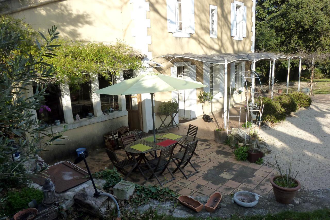 Le Fer En Ceze Bed & Breakfast Sabran Exterior foto